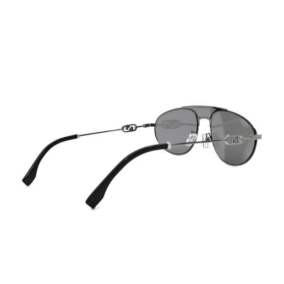 FENDI FE40072U 14C GREY SILVER MIRROR AUTHENTIC SUNGLASSES - Picture 5 of 11